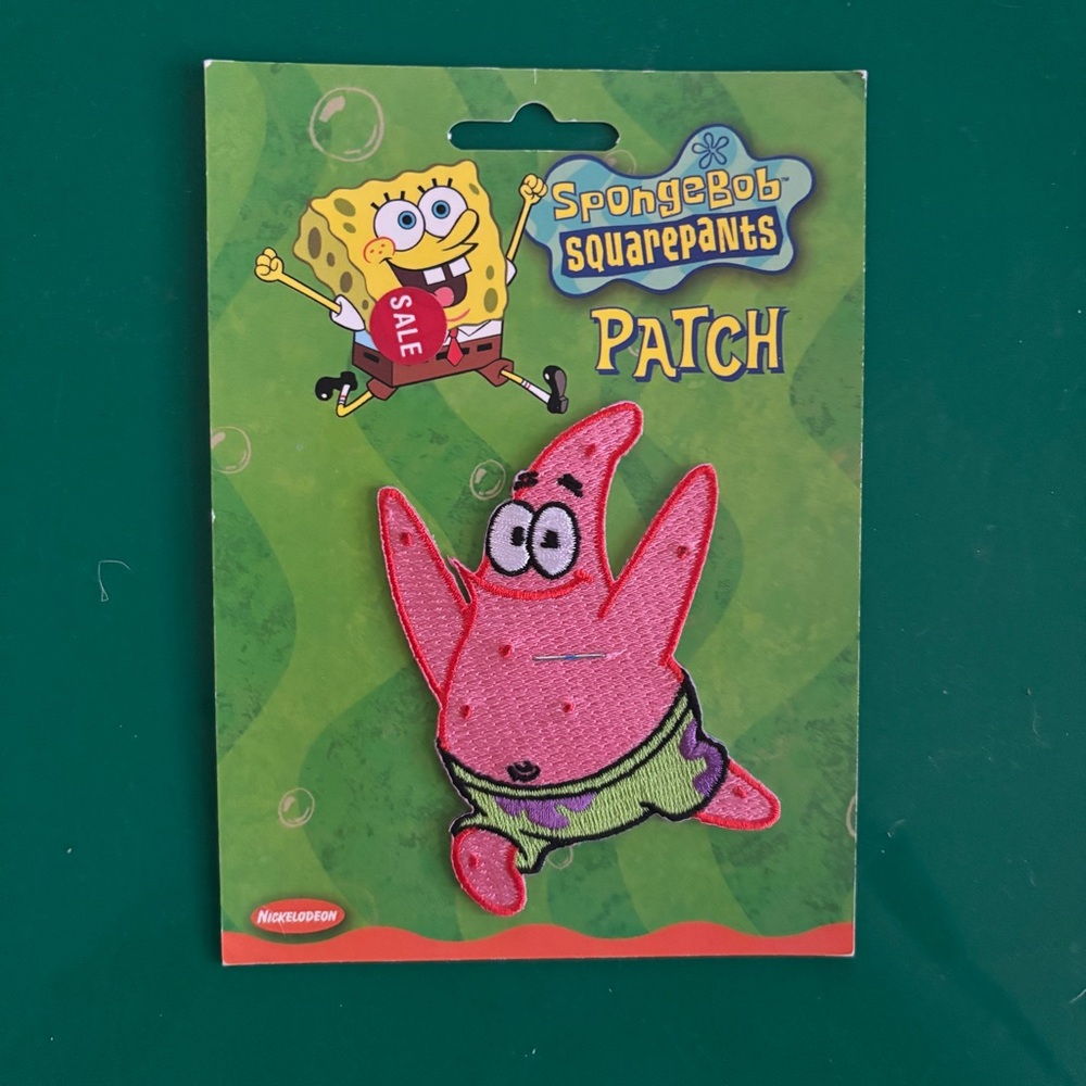 Nickelodeon SpongeBob SquarePants Patch